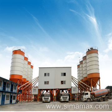 HZS25 precast concrete batching plant for sale